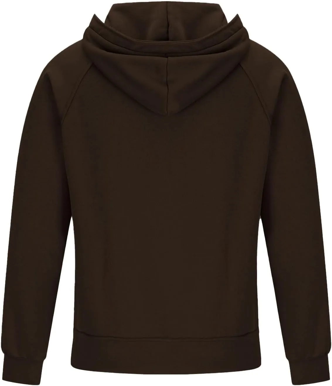 Eduavar Lightweight Hoodies for Men Zip Up Hoodies for Men Pullover Vintage Casual Zip Up Solid Hoodies Coats with Pockets