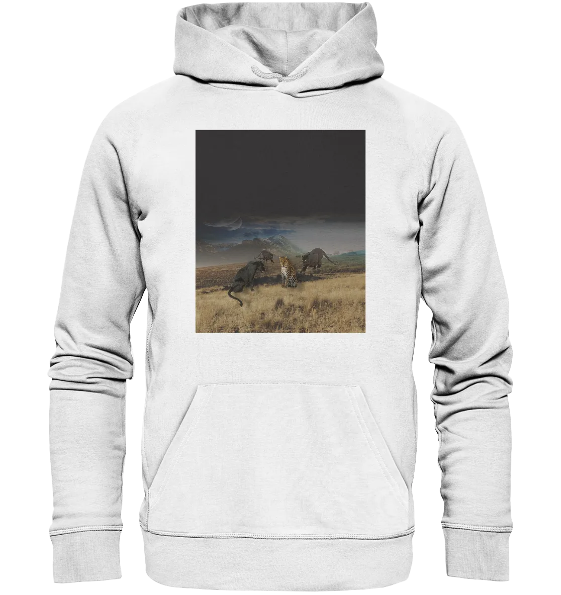 Ein Leopard kann ... - Organic Hoodie