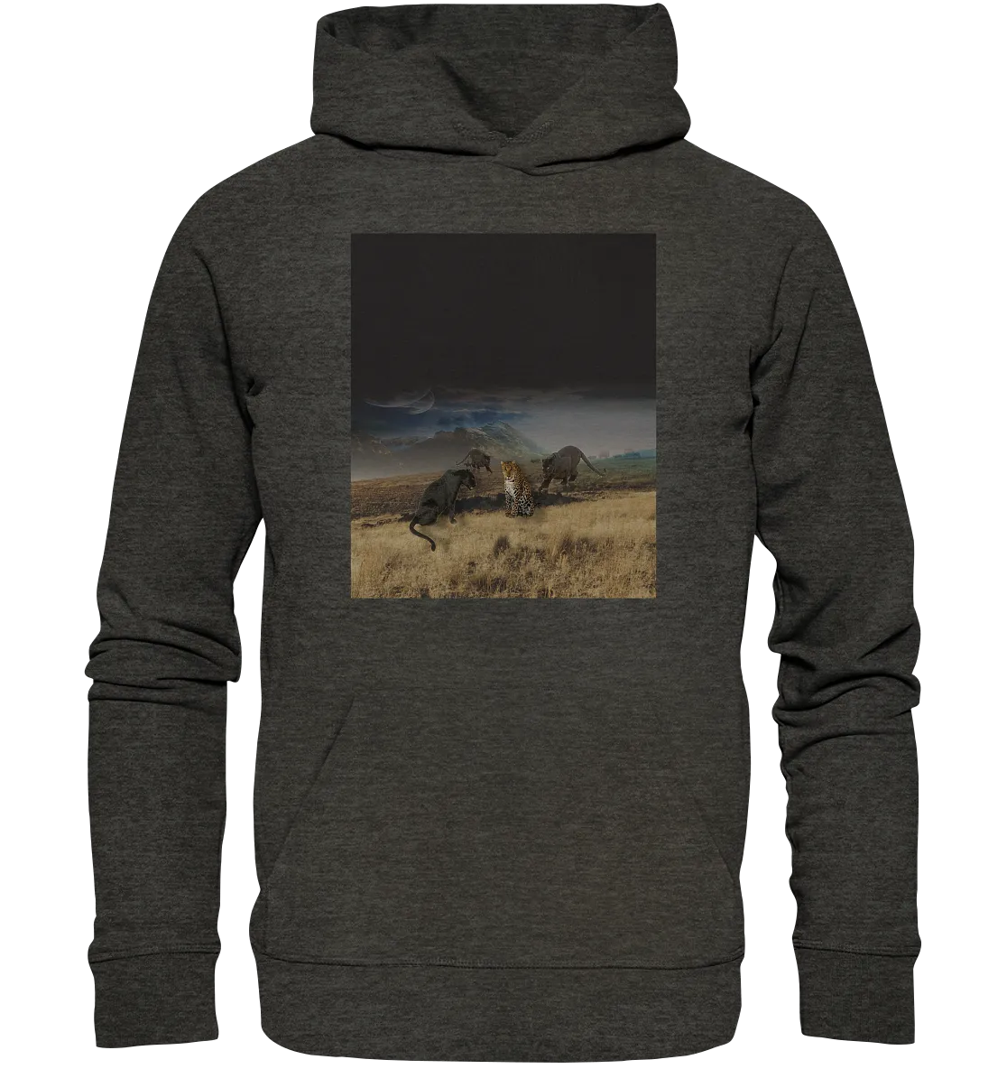 Ein Leopard kann ... - Organic Hoodie