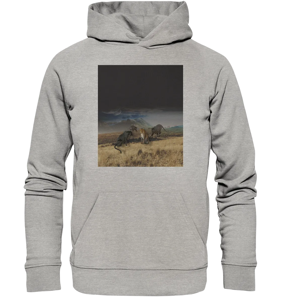 Ein Leopard kann ... - Organic Hoodie