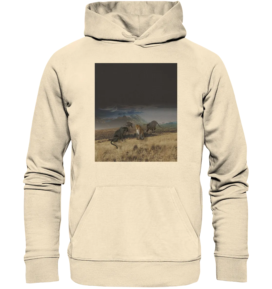 Ein Leopard kann ... - Organic Hoodie