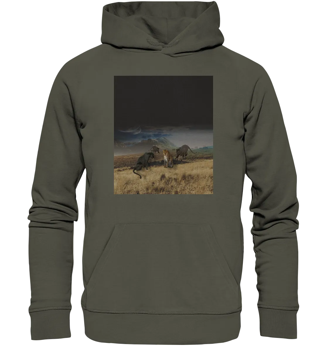 Ein Leopard kann ... - Organic Hoodie