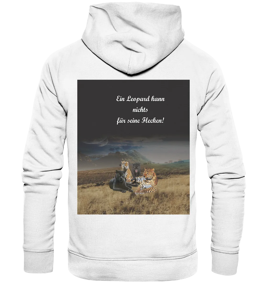 Ein Leopard kann ... - Organic Hoodie