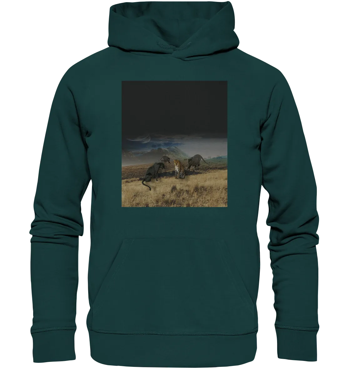 Ein Leopard kann ... - Organic Hoodie