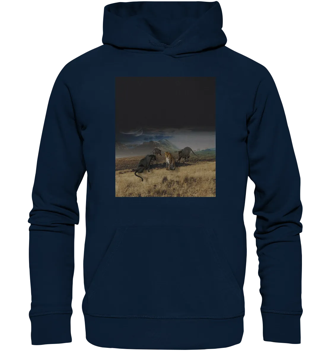 Ein Leopard kann ... - Organic Hoodie