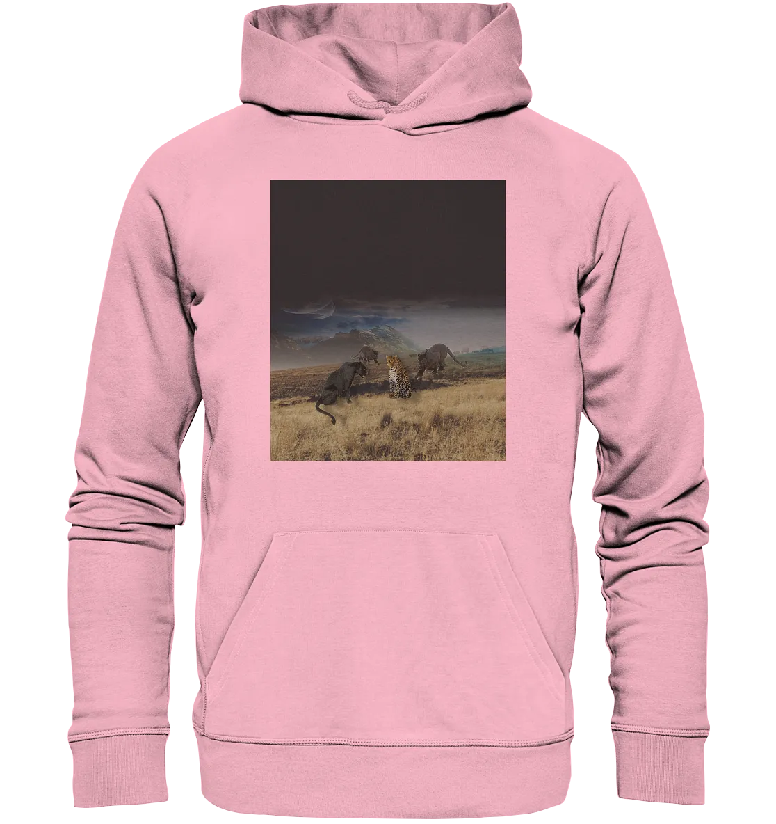 Ein Leopard kann ... - Organic Hoodie