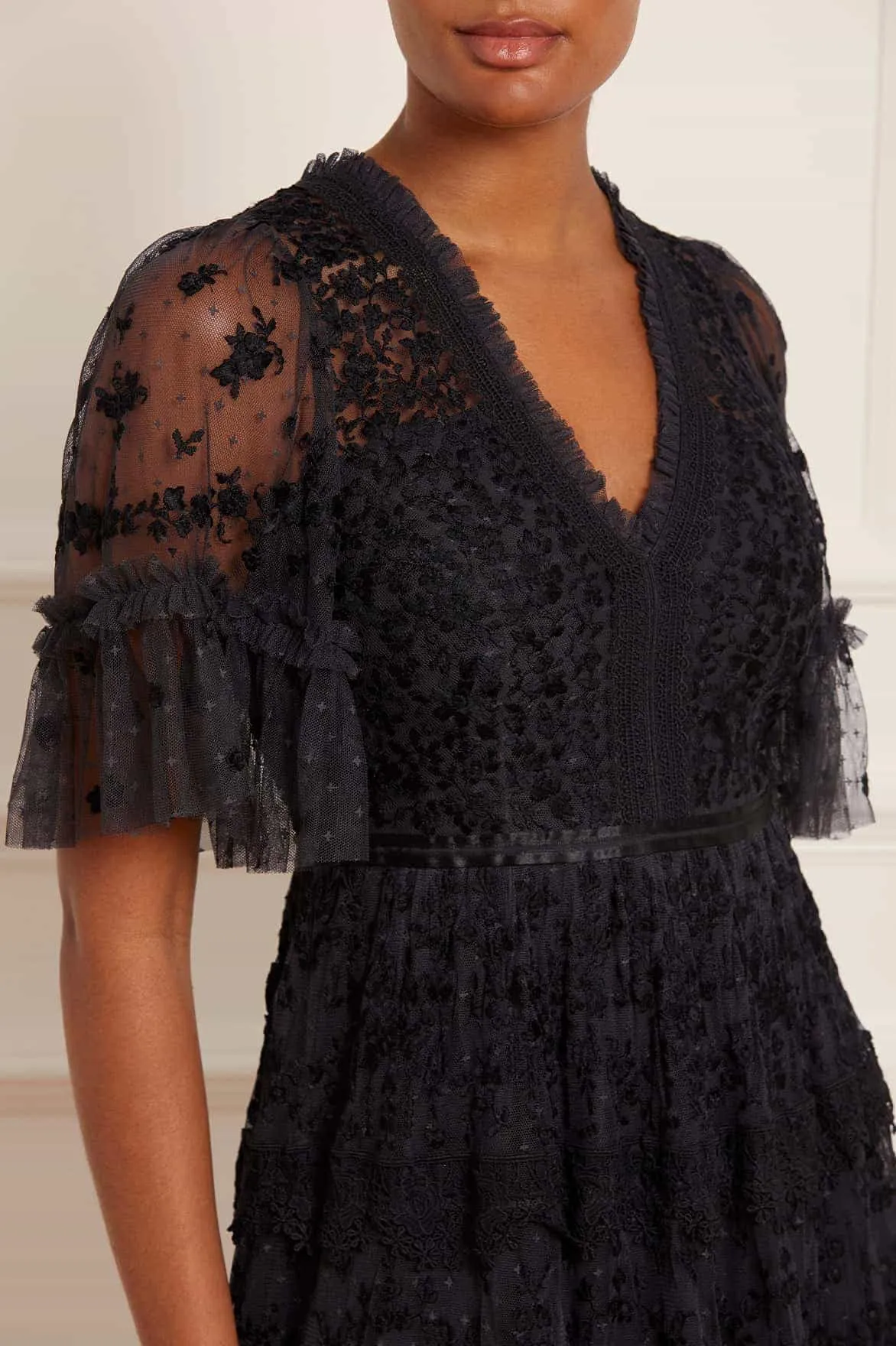 Bridal-Shower Chic Energy Araminta Lace Gown