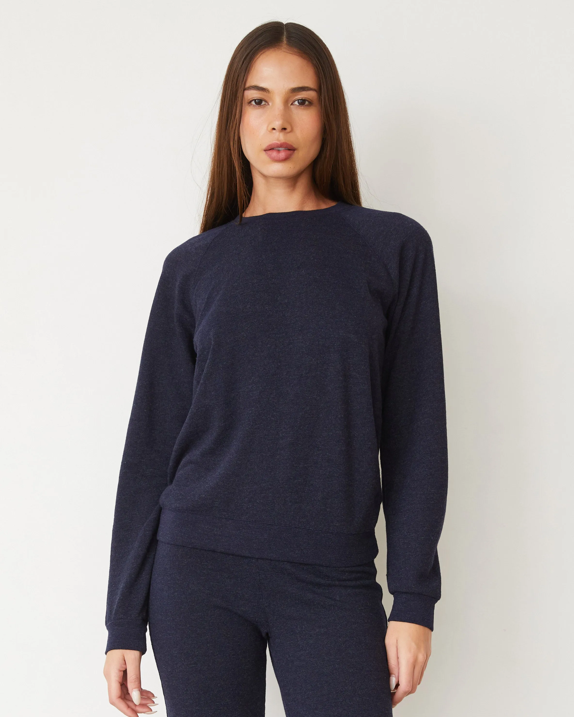 Original Fleece Vintage Raglan Feminine fit-and-flare silhouette