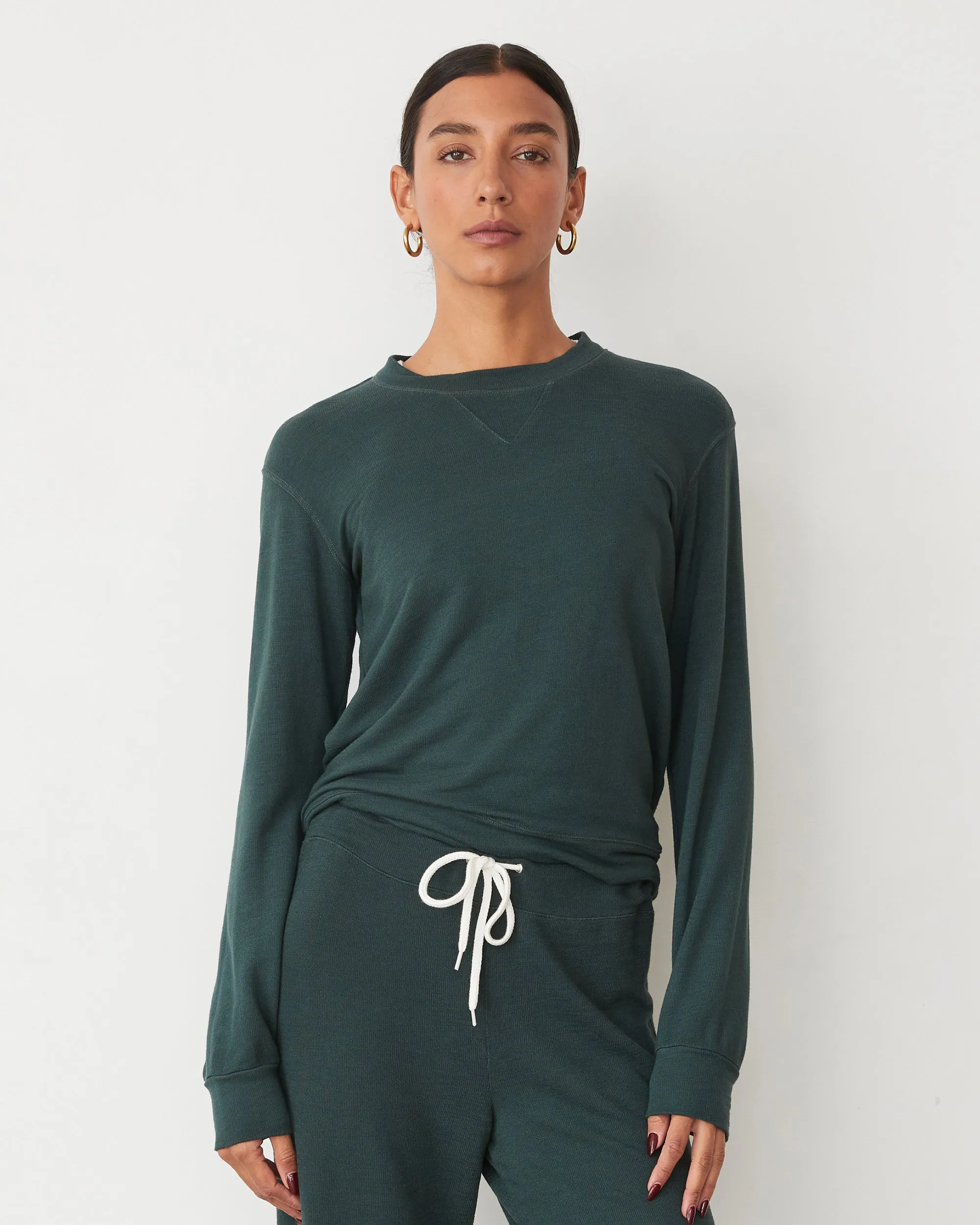 Flowy Cut Supersoft Crew Neck Sweatshirt