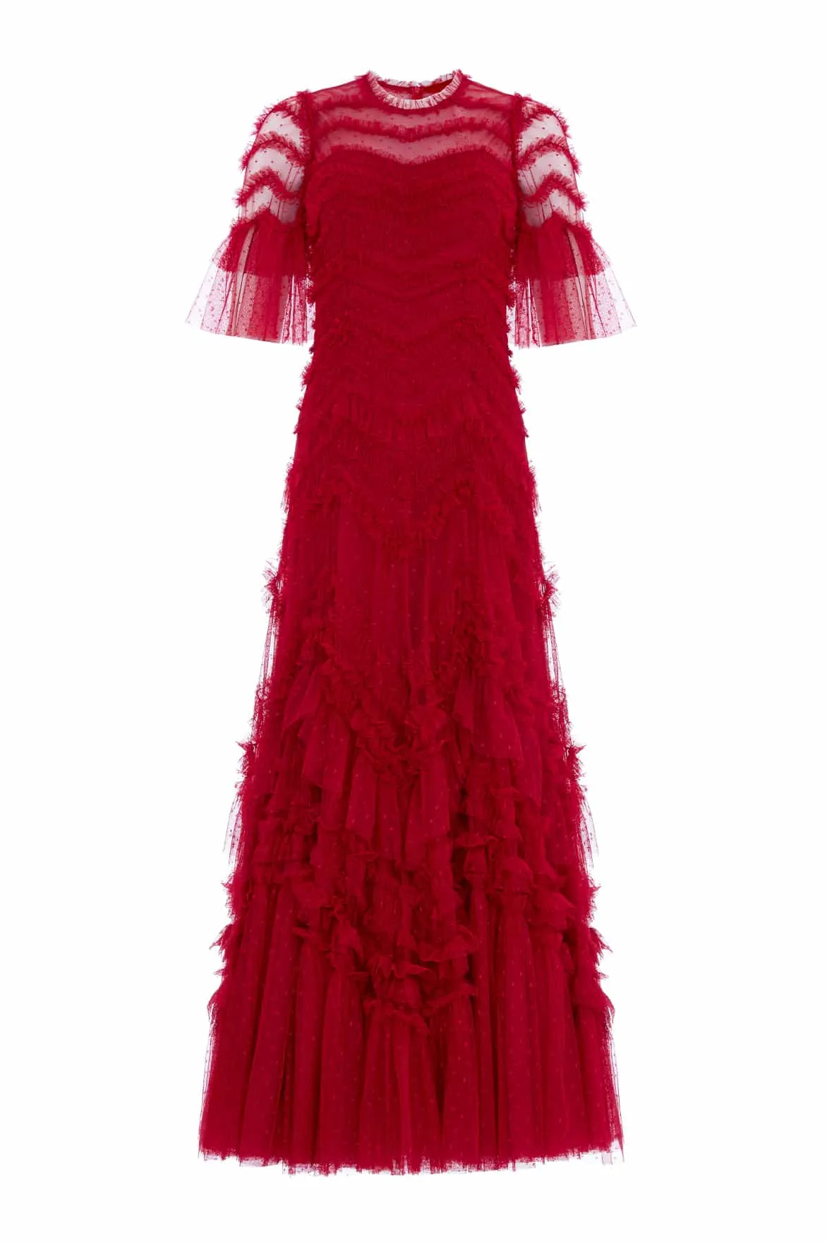 Minimalist Waistband Elia Short Sleeve Gown