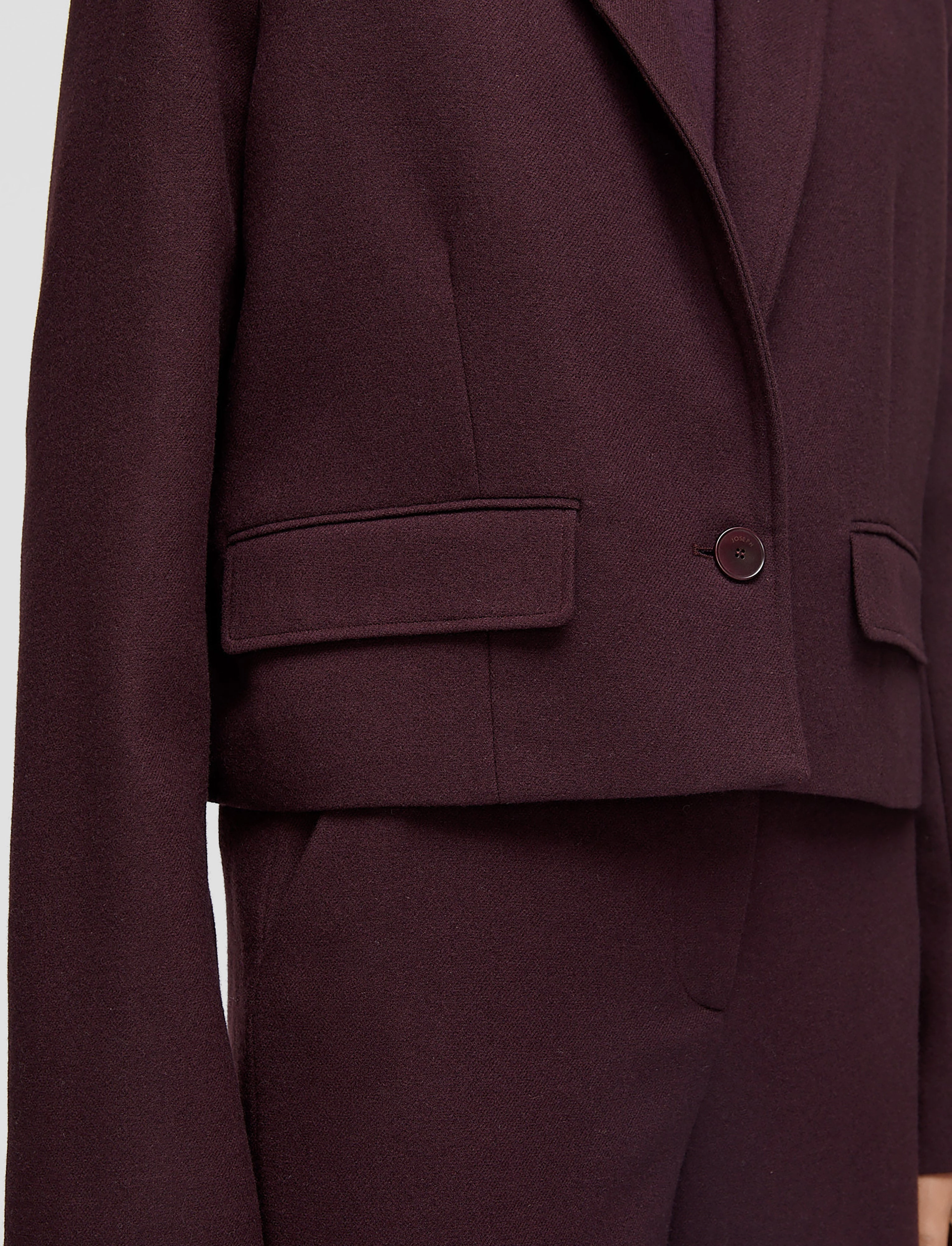 Elia Flannel Wool Jacket Non Irritating Lining