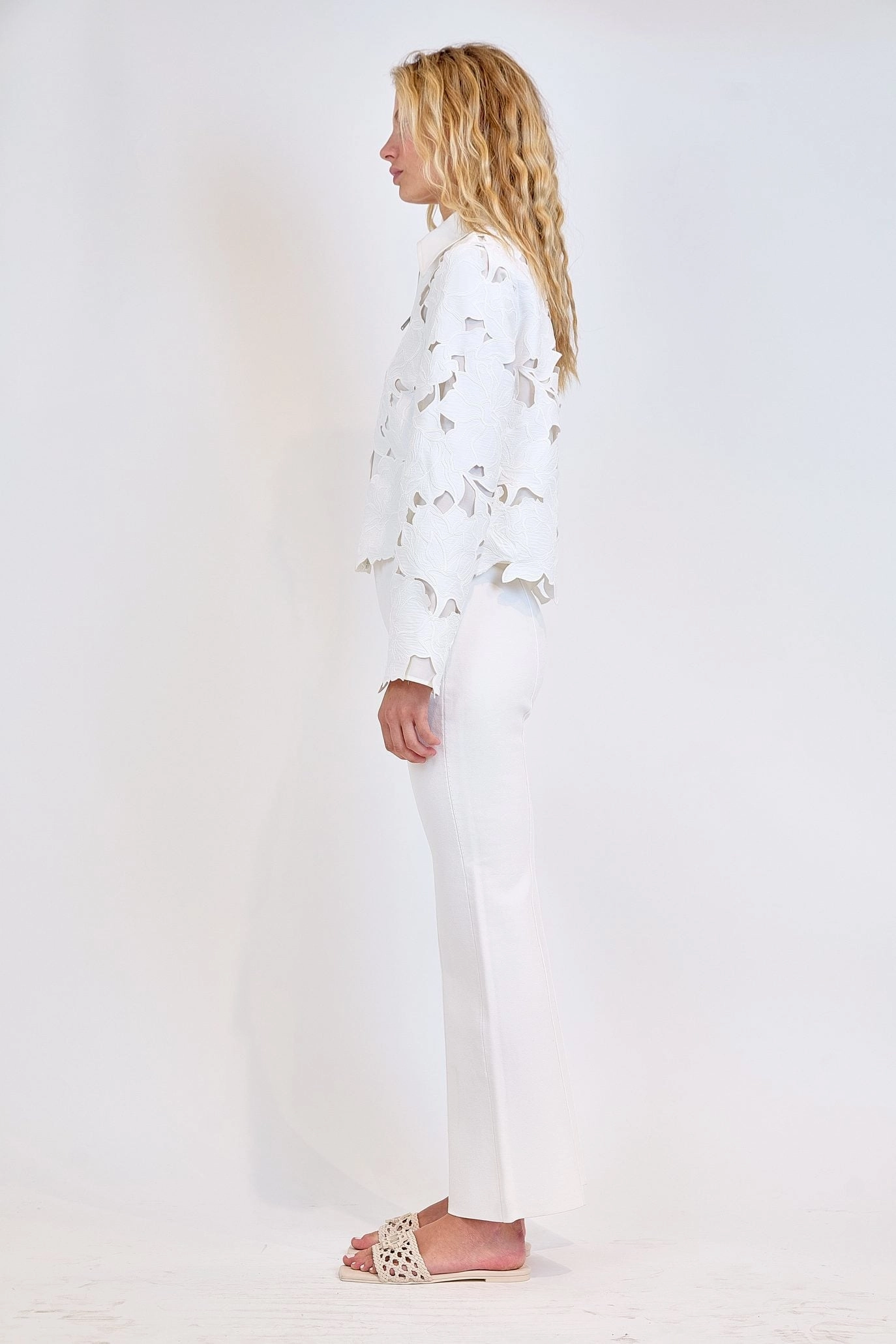 Quinn Jacket White Layered Wear Day To Night