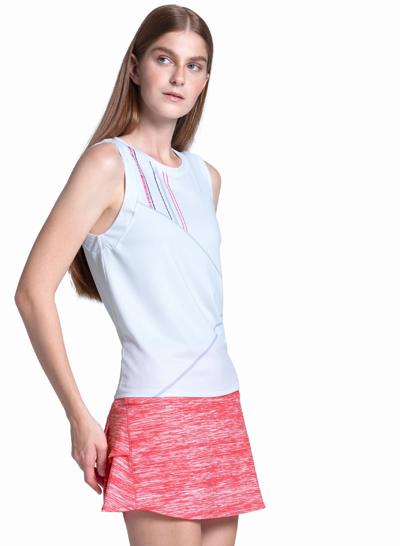 Encore Skirt-13.5 Side slits Stretchable