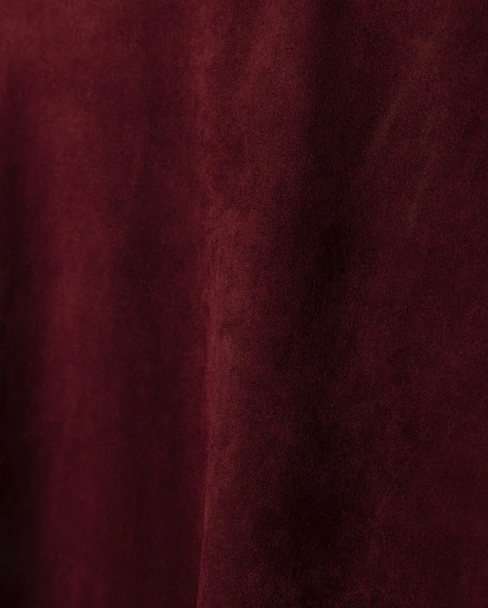 Epik Burgundy Suede Maxi A Line Skirt W-22736 muted tone Athleisure Inspired