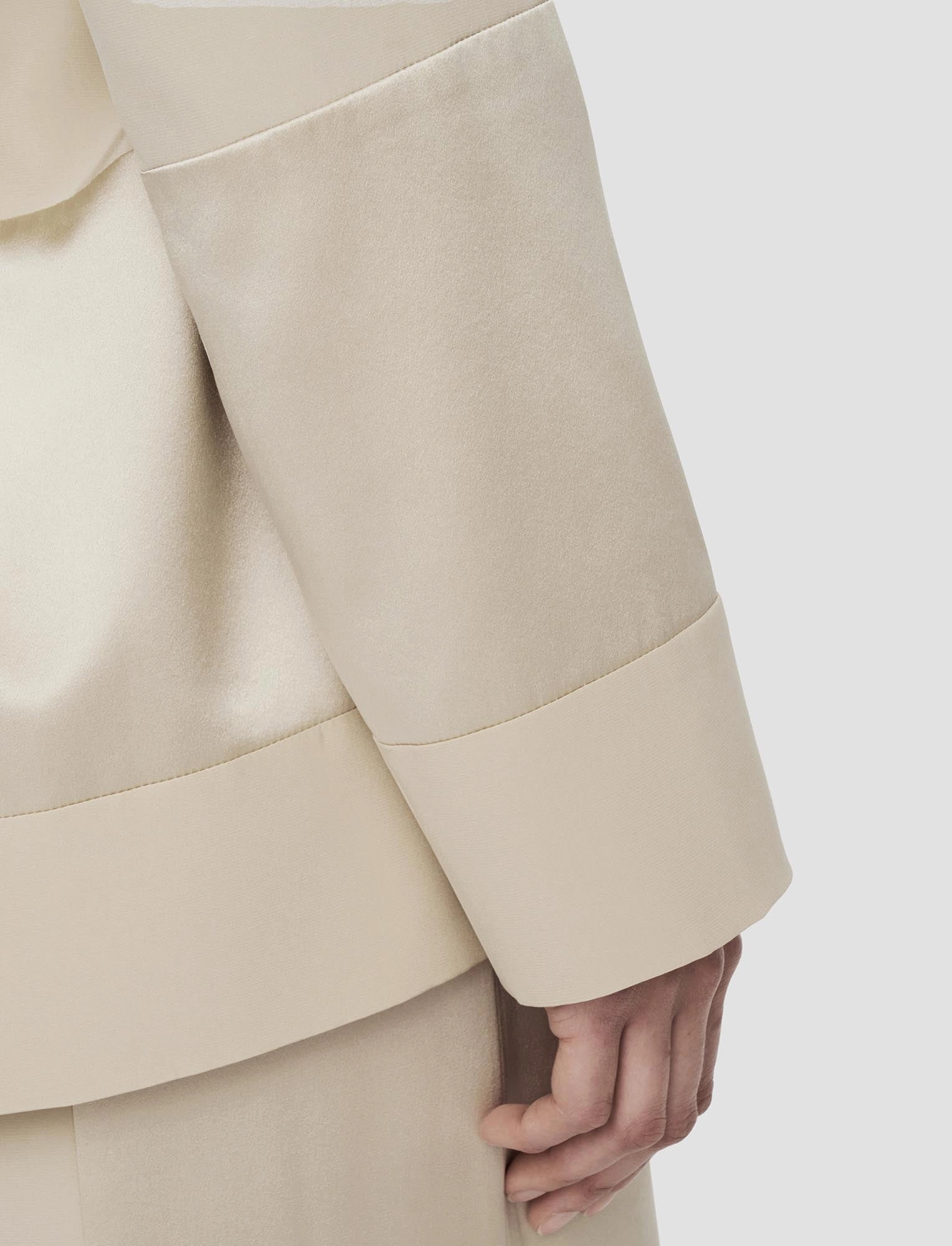 High-Tech Protection Amelia Shiny Matte Satin Jacket