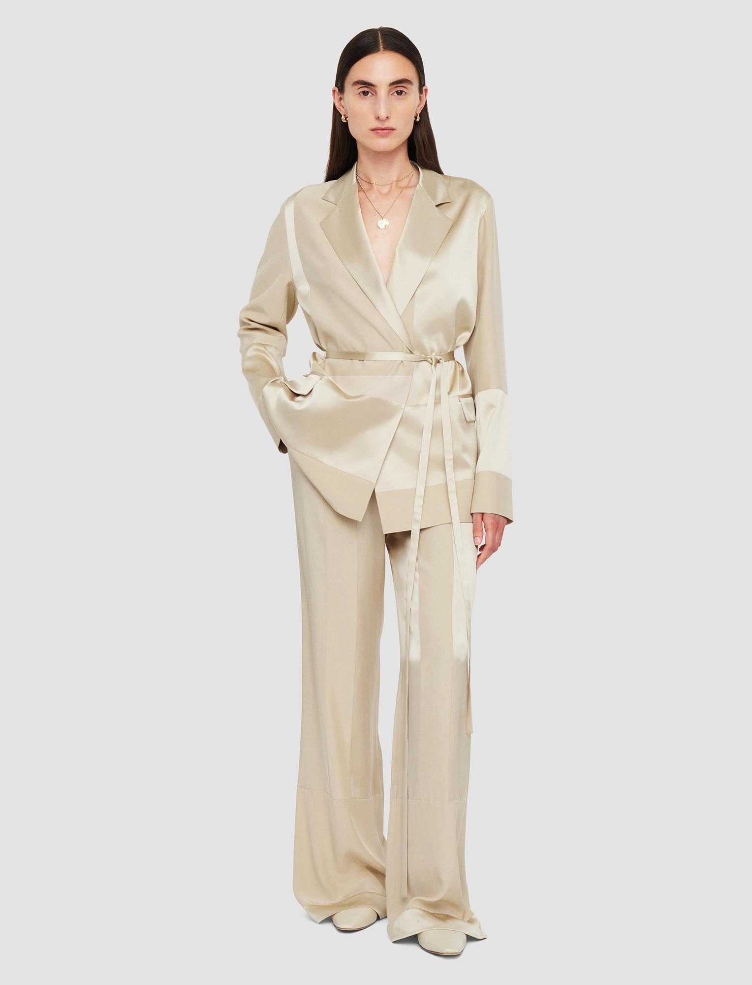 Celebrate Amelia Shiny Matte Satin Jacket