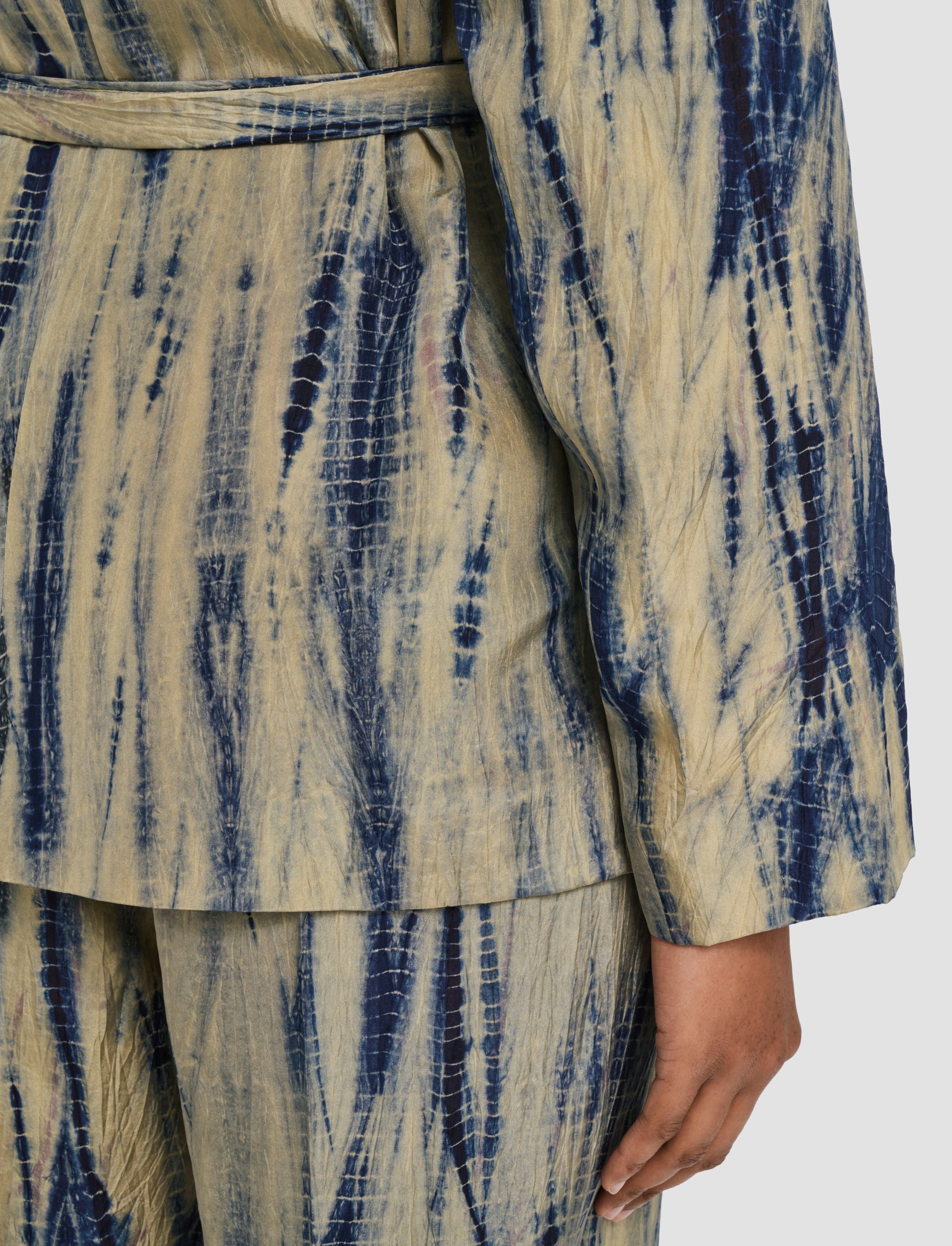 Joubert Tie Dye Silk Jacket Windproof Outer Layer vintage