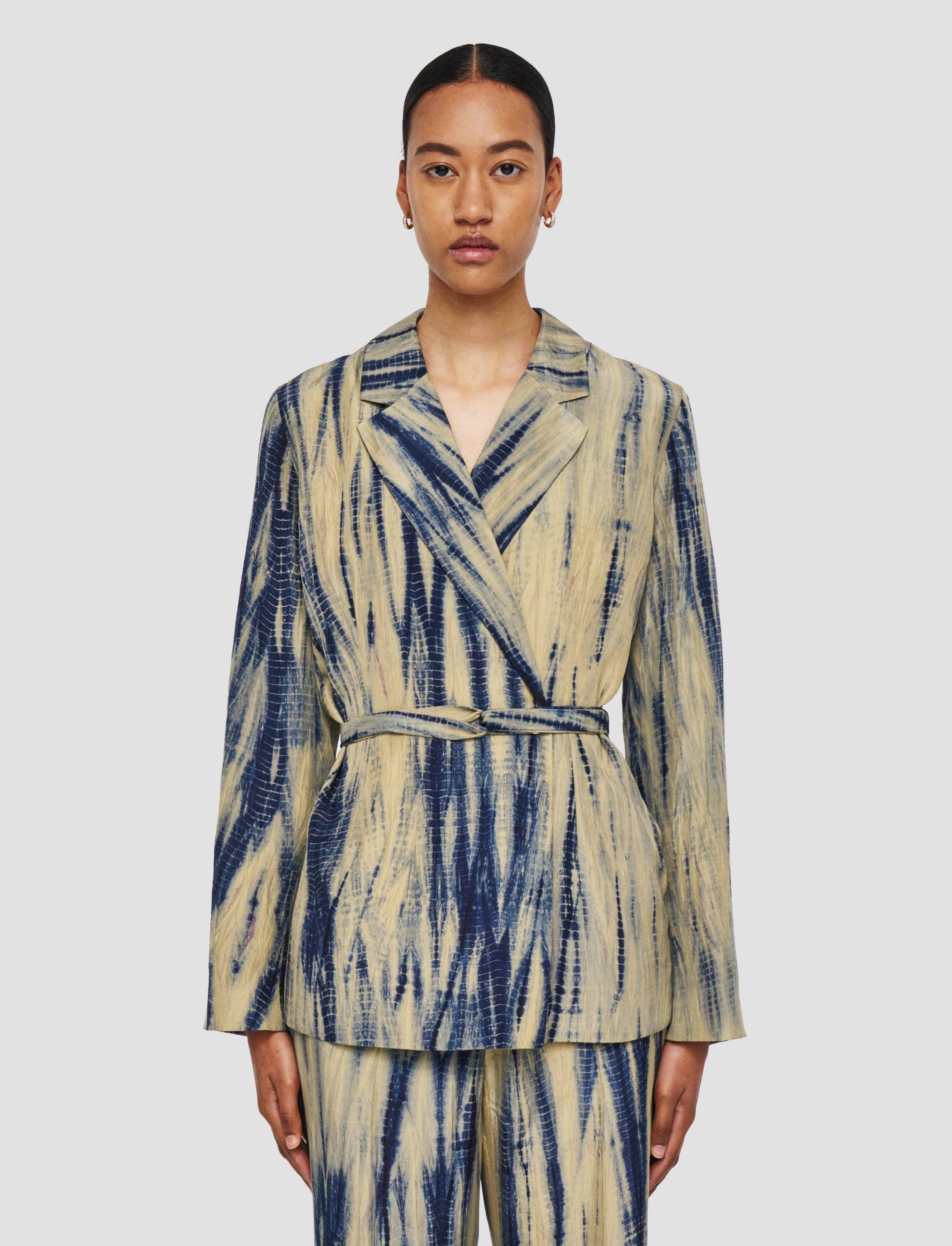 Low Bulk Design Joubert Tie Dye Silk Jacket