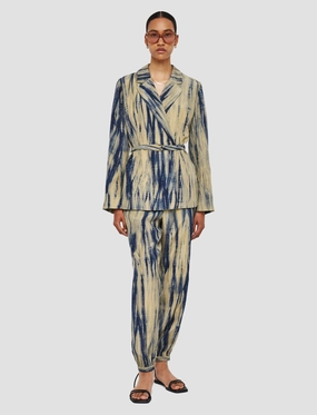 Joubert Tie Dye Silk Jacket Sleepwear water - resistant
