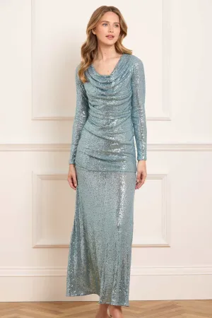 All-day Comfort Polished Cut Erin Long Sleeve Gown