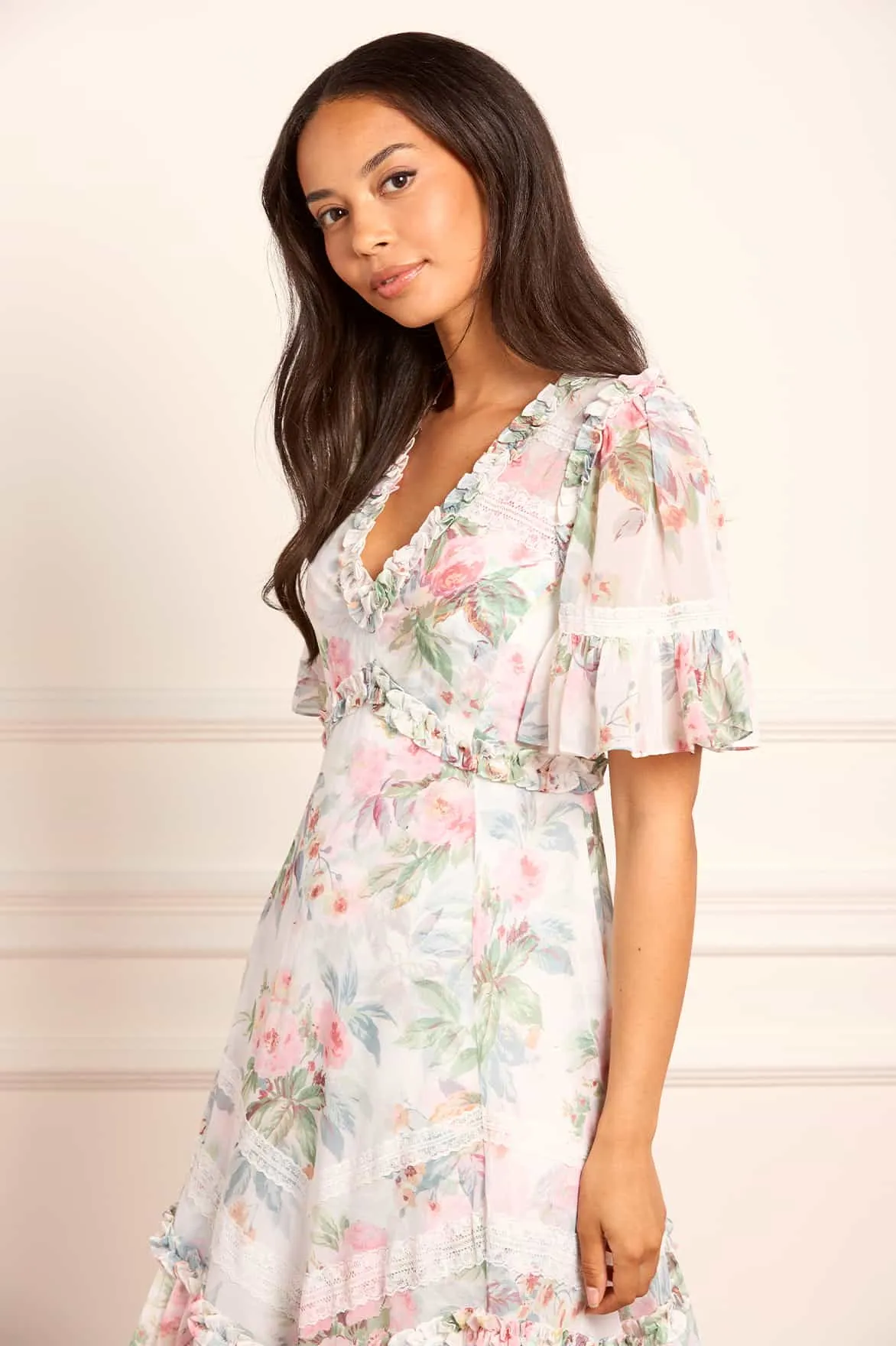 Paradise Garden Sonata Georgette Ballerina Dress Office Smart