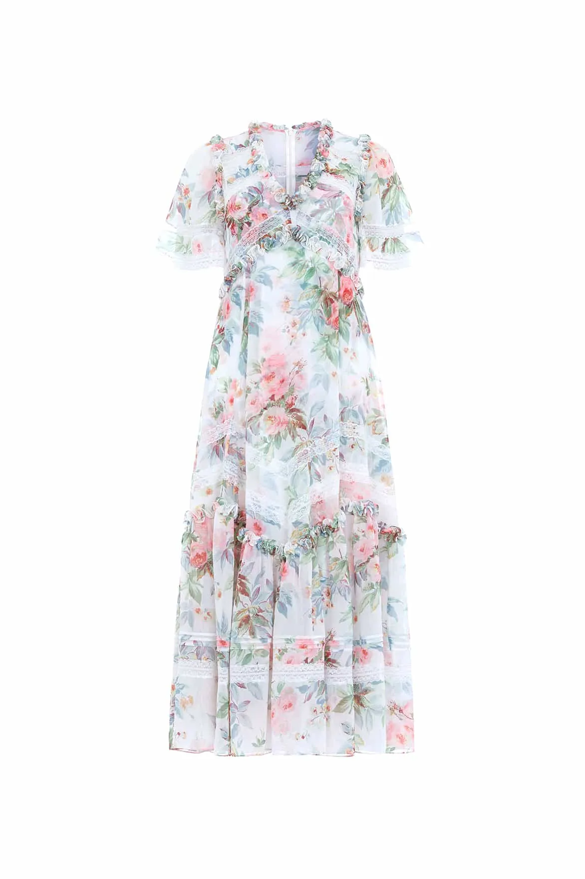 Paradise Garden Sonata Georgette Ballerina Dress Soft Harmony