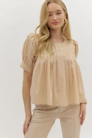 Reflective Trims Estelle Babydoll Top