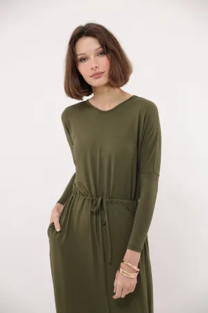 Allie Maxi 1.0 Dress Chill Base Fitted Style