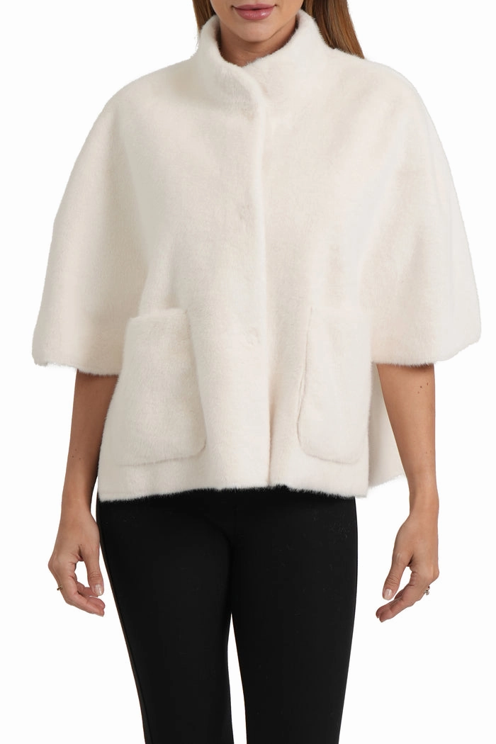 FAUX FUR CAPELET Smart Look