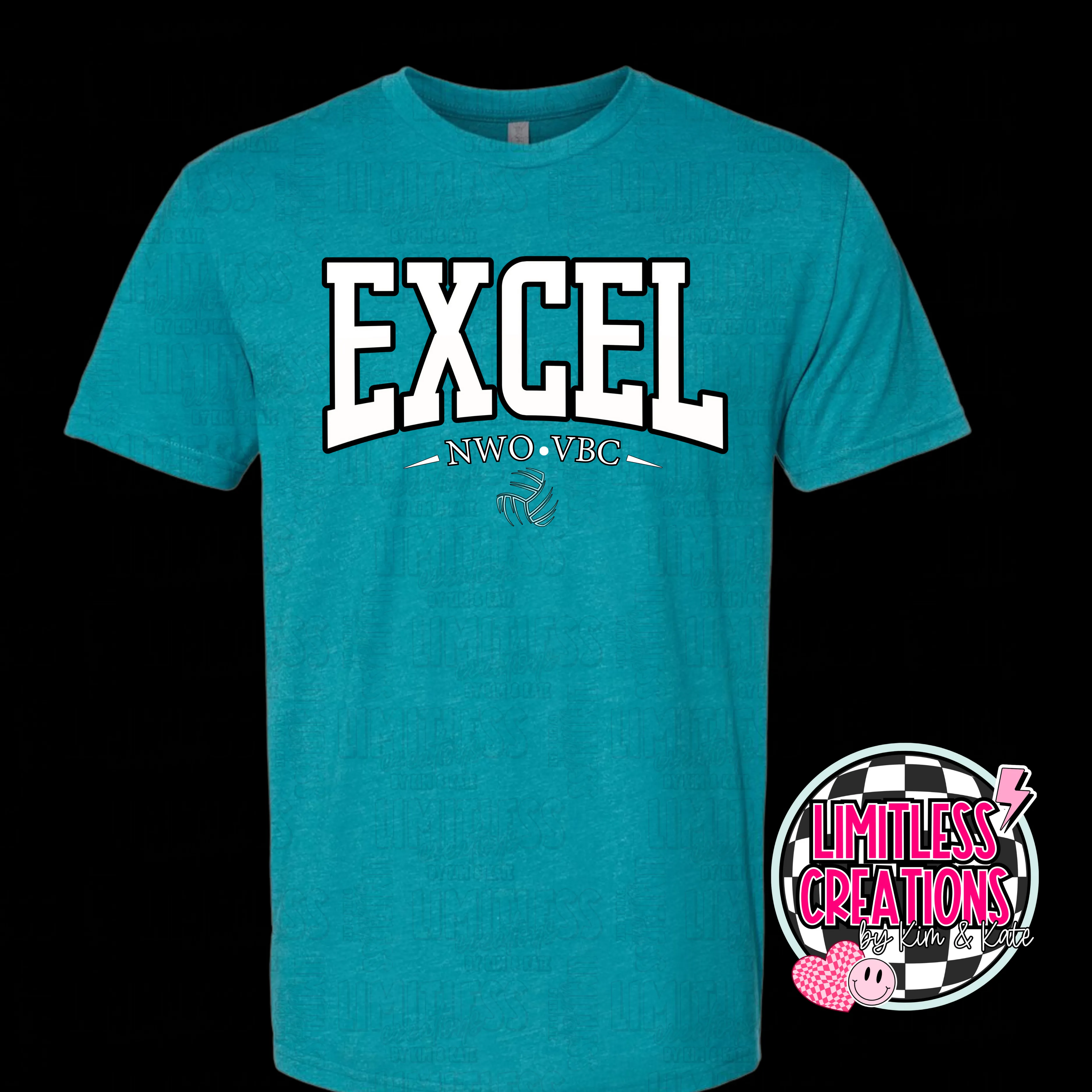 Excel Volleyball  graphic T Shirts