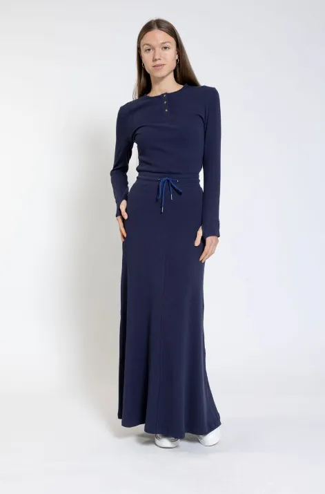 TTYL Navy Skirt TTYLSS420S-B Signature Line Polka Dot
