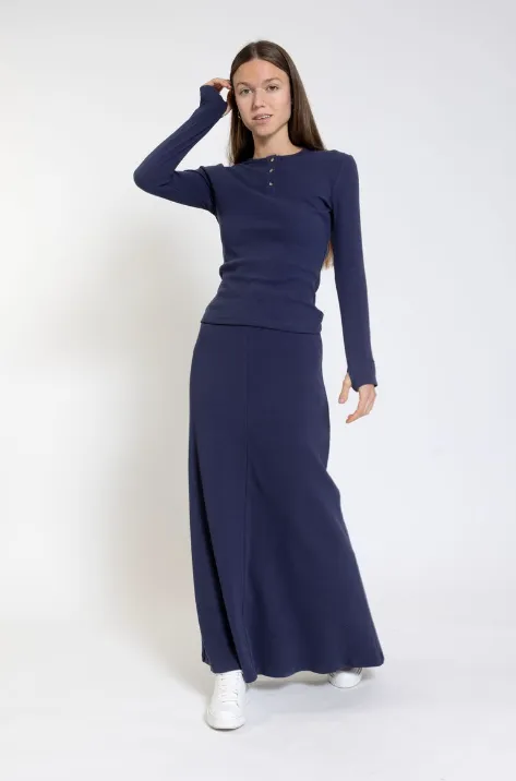 Hand Stitched TTYL Navy Skirt TTYLSS420S-B