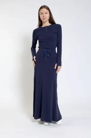TTYL Navy Skirt TTYLSS420S-B Signature Line Polka Dot