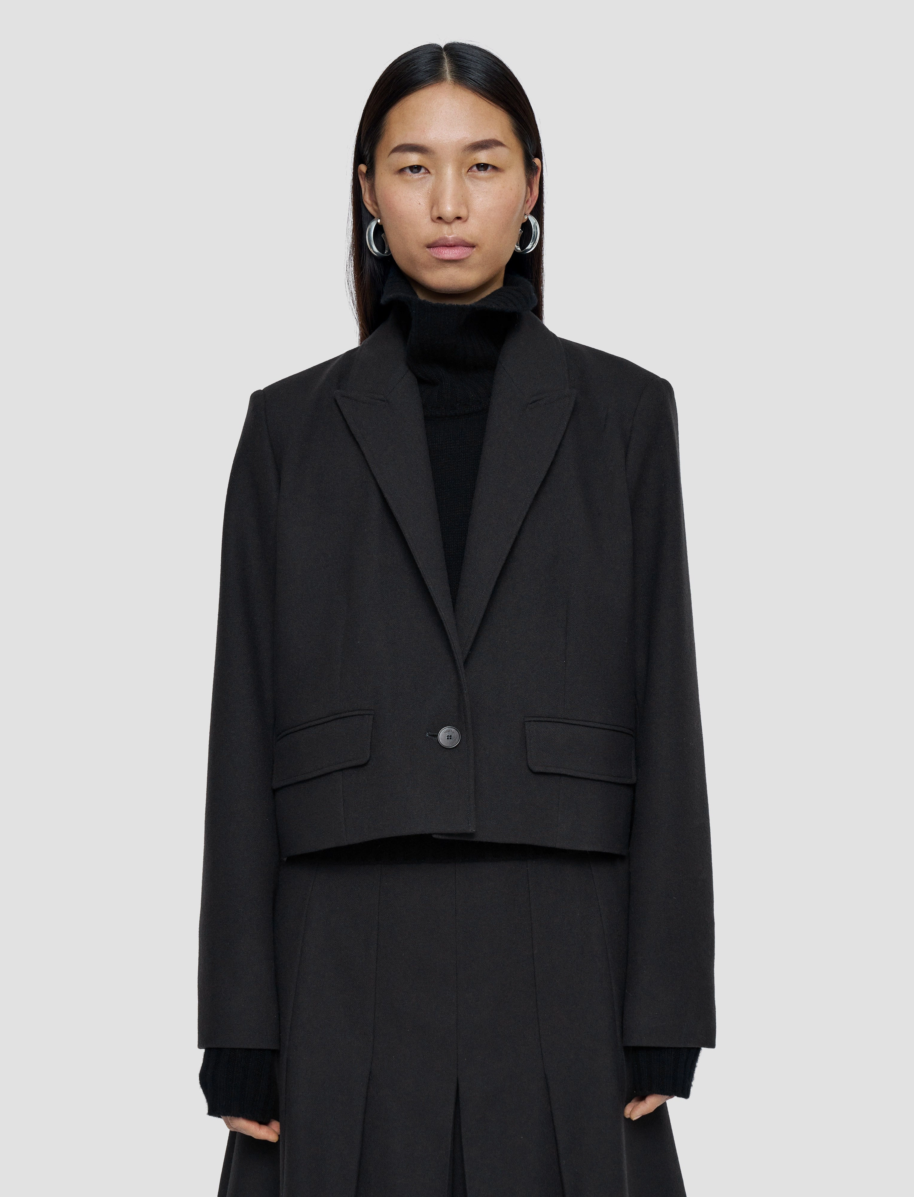 Elia Flannel Wool Jacket Snow Weather Weekend Wear
