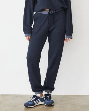 Formal Wear RawHemDetail Teddy Fleece Sweat
