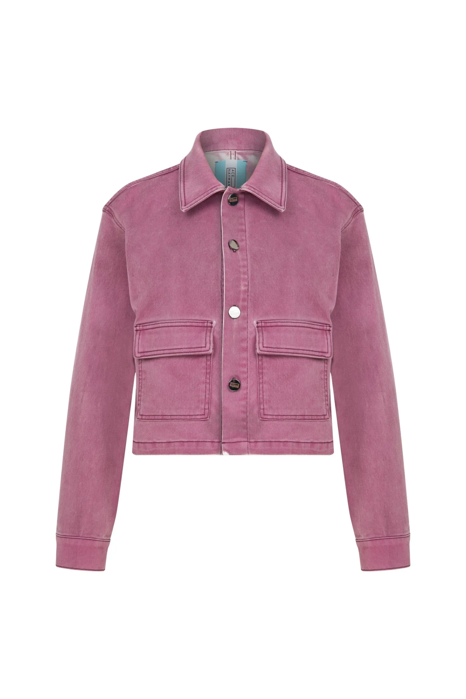 Faith Pink Denim Jacket
