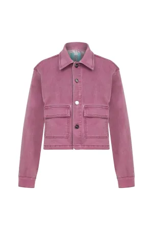 Faith Pink Denim Jacket
