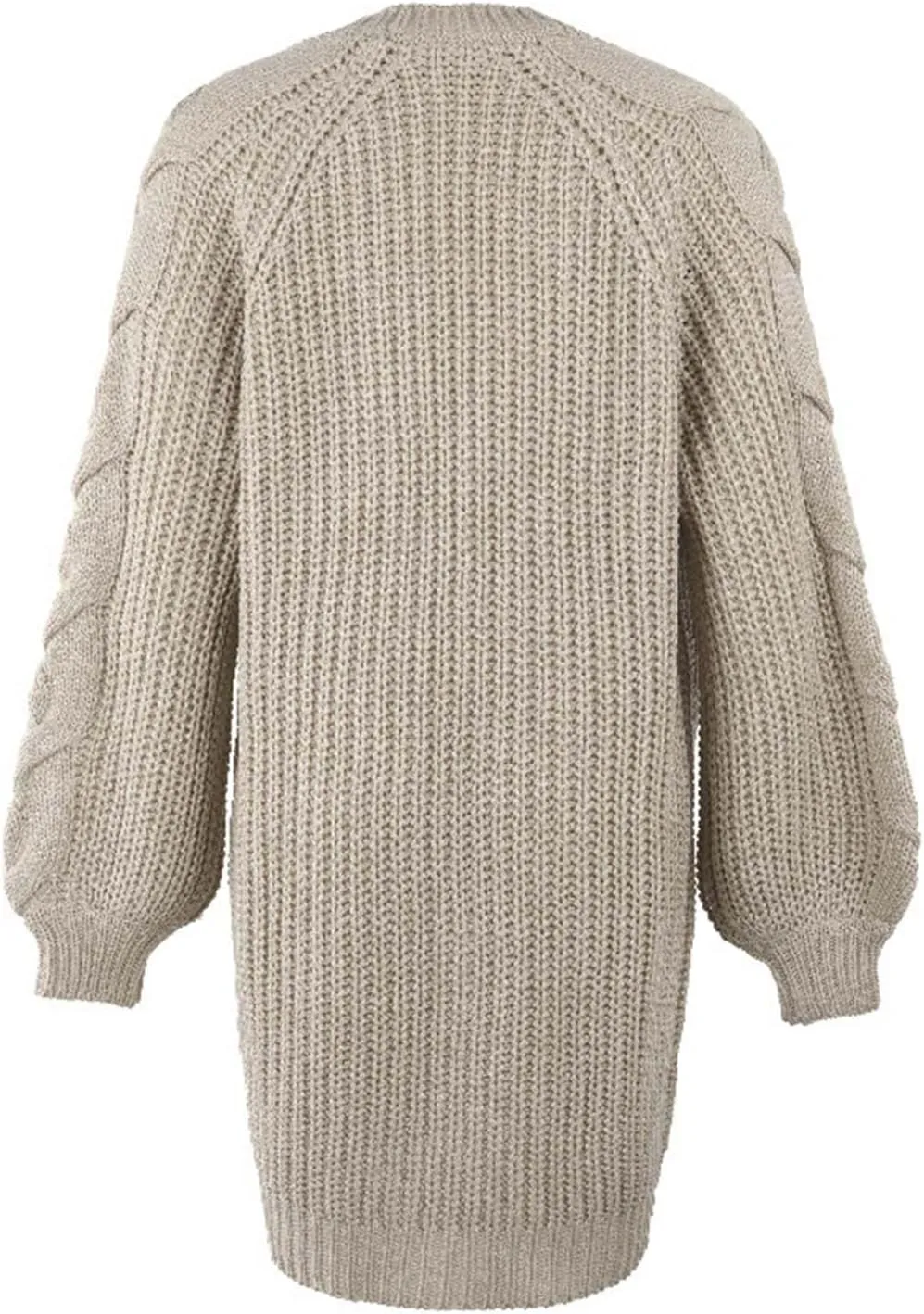 Fall Cardigan Sweaters for Women 2023 Trendy Open Front Long Sleeve Chunky Cable Knit Jacket Outerwear Coats