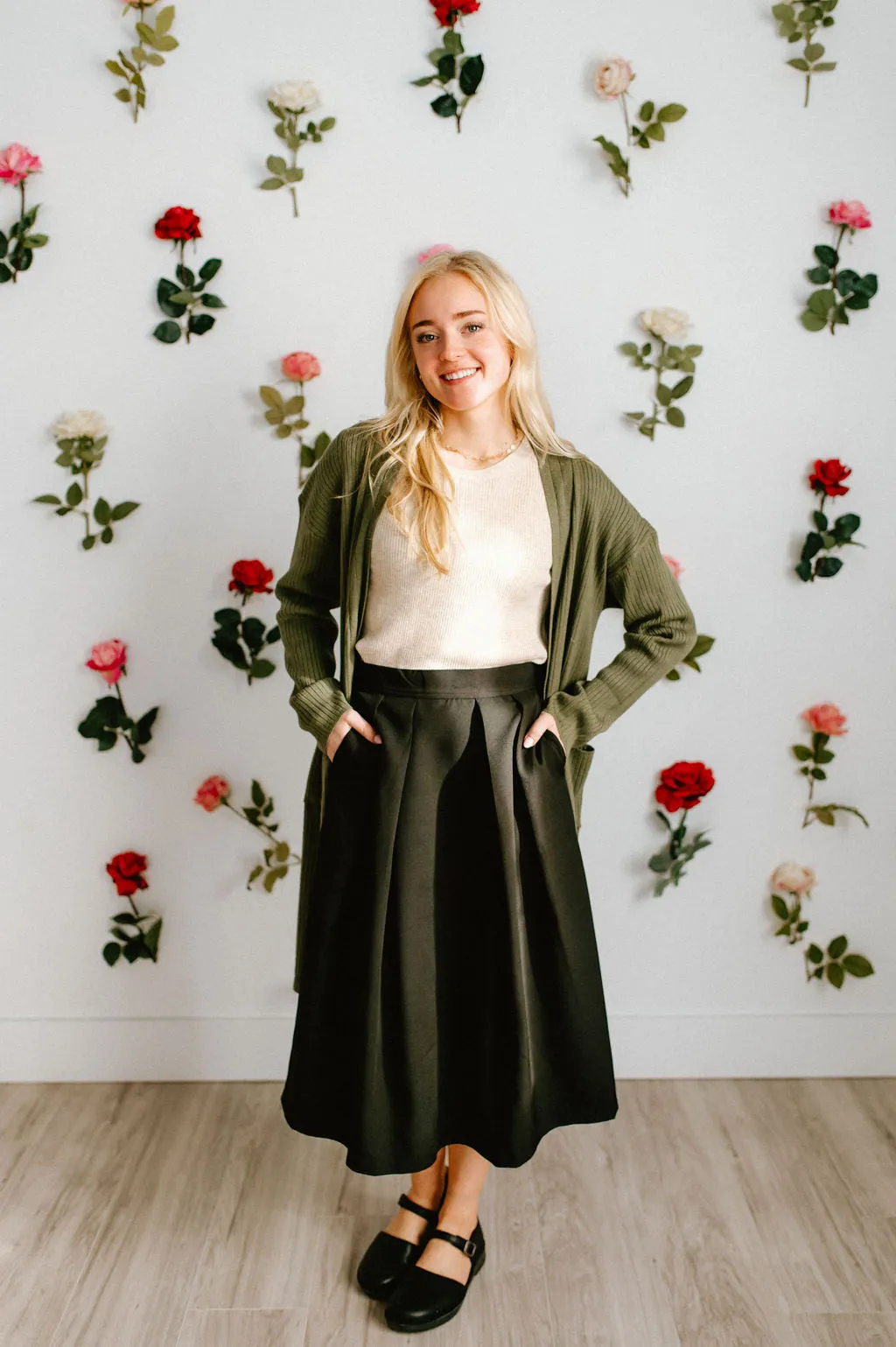 Easy Layers Shelby Skirt Black