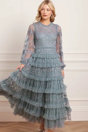 Urban Light Blossom Lace Ankle Gown