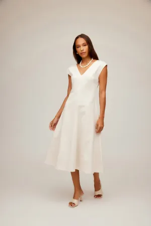 Lilia A Line Midi Natural Stylish Appearance