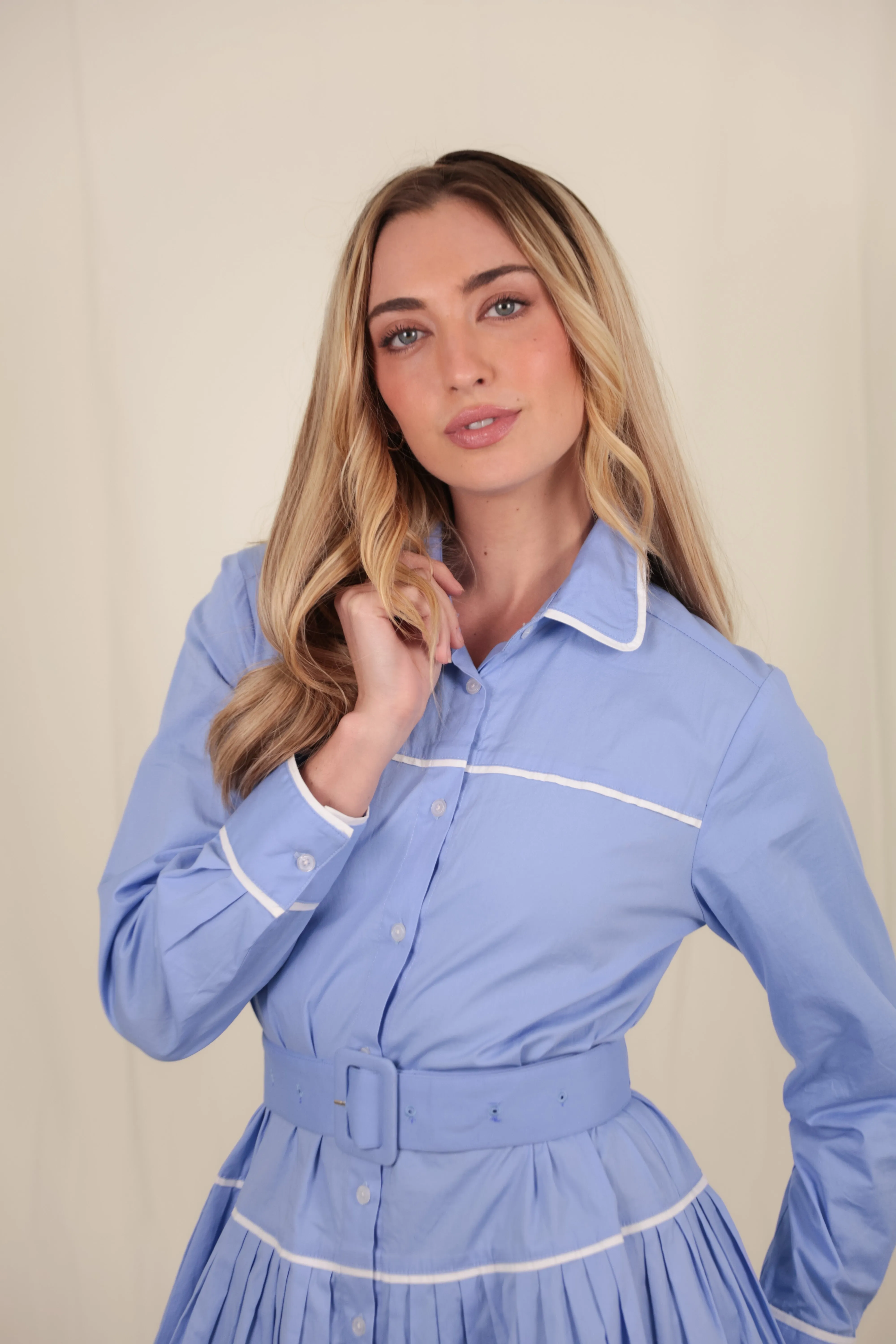 Satin Finish Romantic Vibes Tory Dress