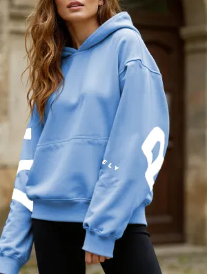 Soft Inner Lining Fashionable thickened loose hooded sweatshirt