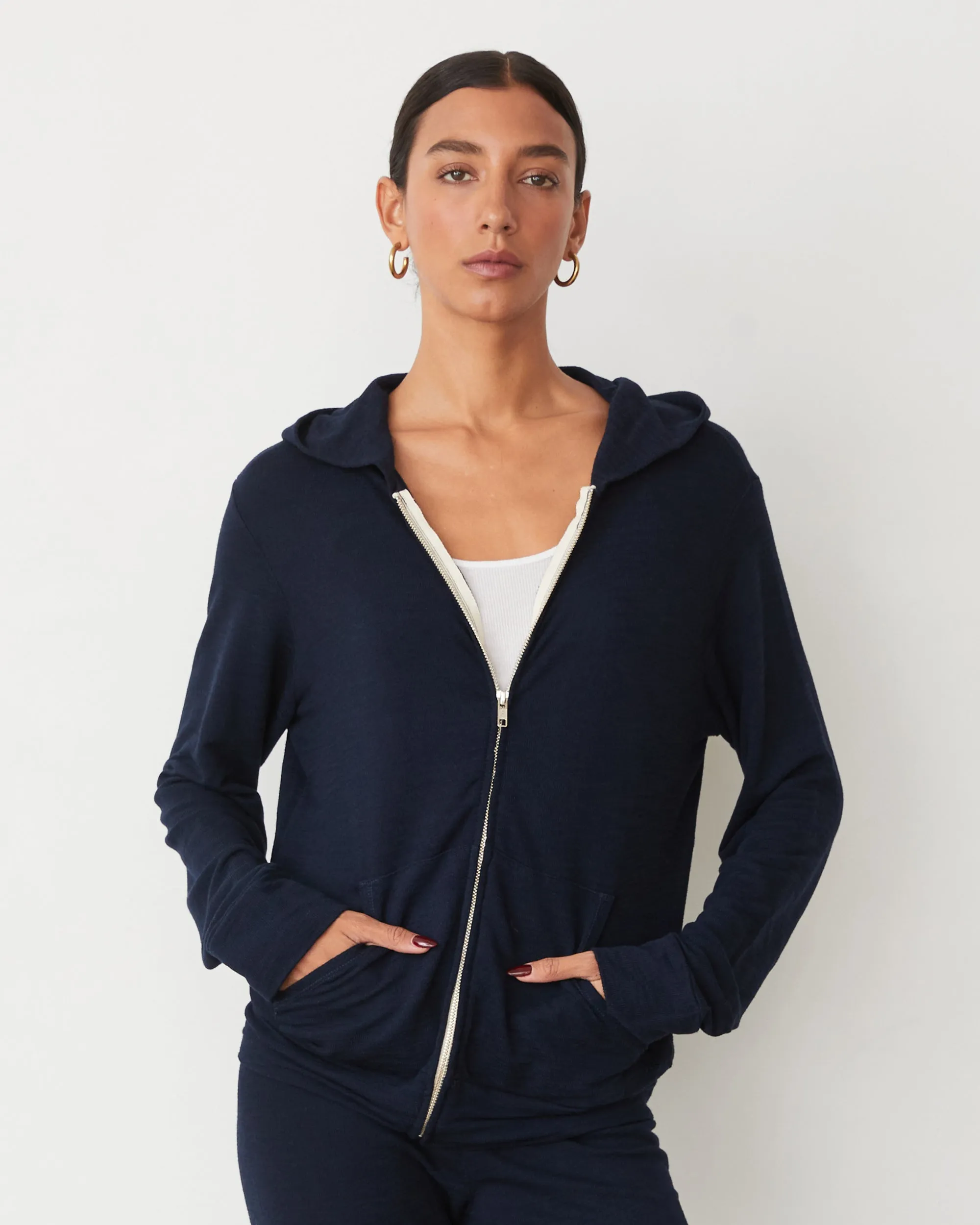 Sunset Look Morning Wear Supersoft Zip Up Hoody