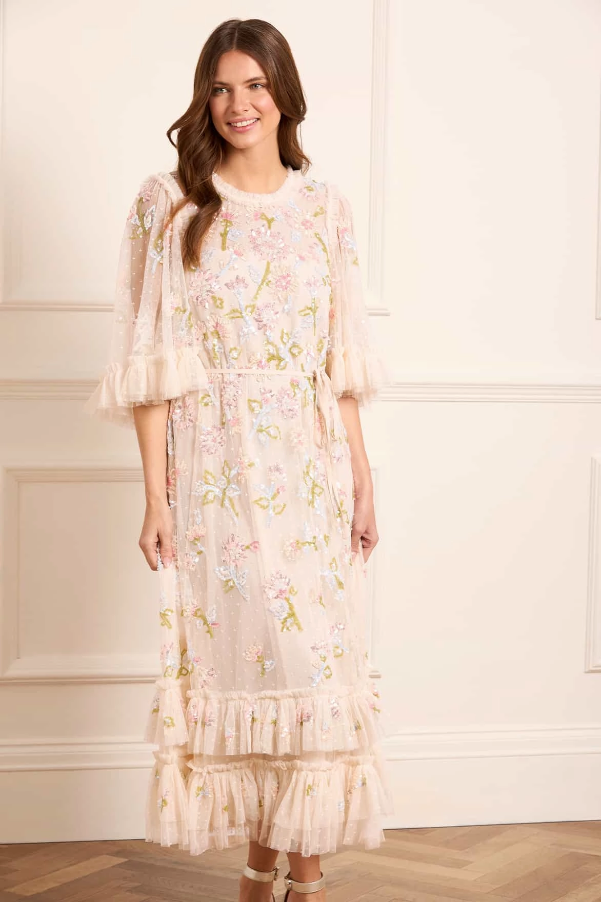 Sequin Dandelion Gloss Ballerina Dress Urban Favorite Quick Elegance