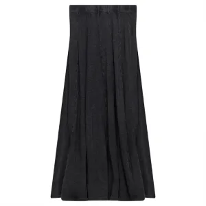 Faves Black Wash Waffle Paneled Maxi SB3CM8403SLW Anti Pilling Fabric