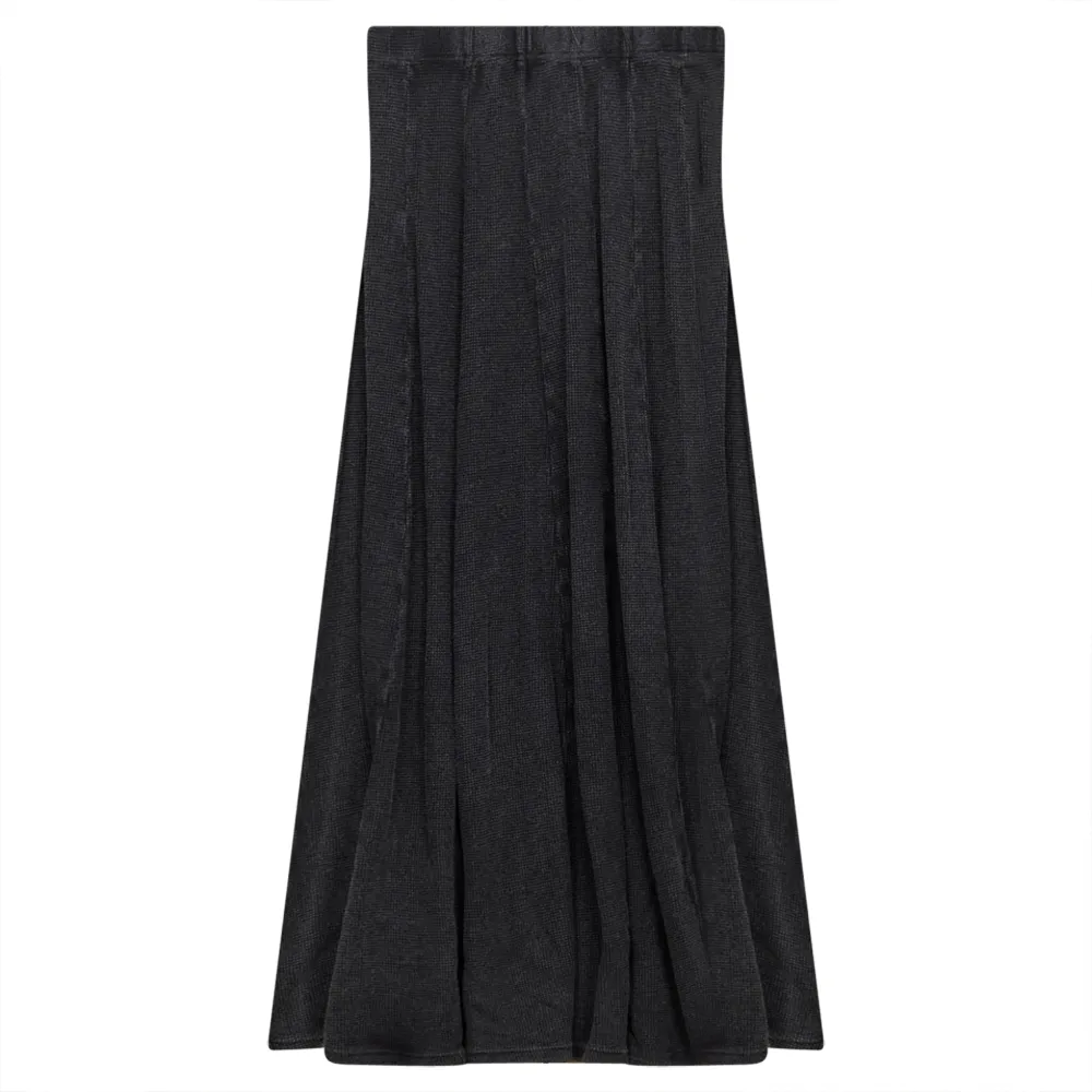 Smart Casual Faves Black Wash Waffle Paneled Maxi SB3CM8403SLW