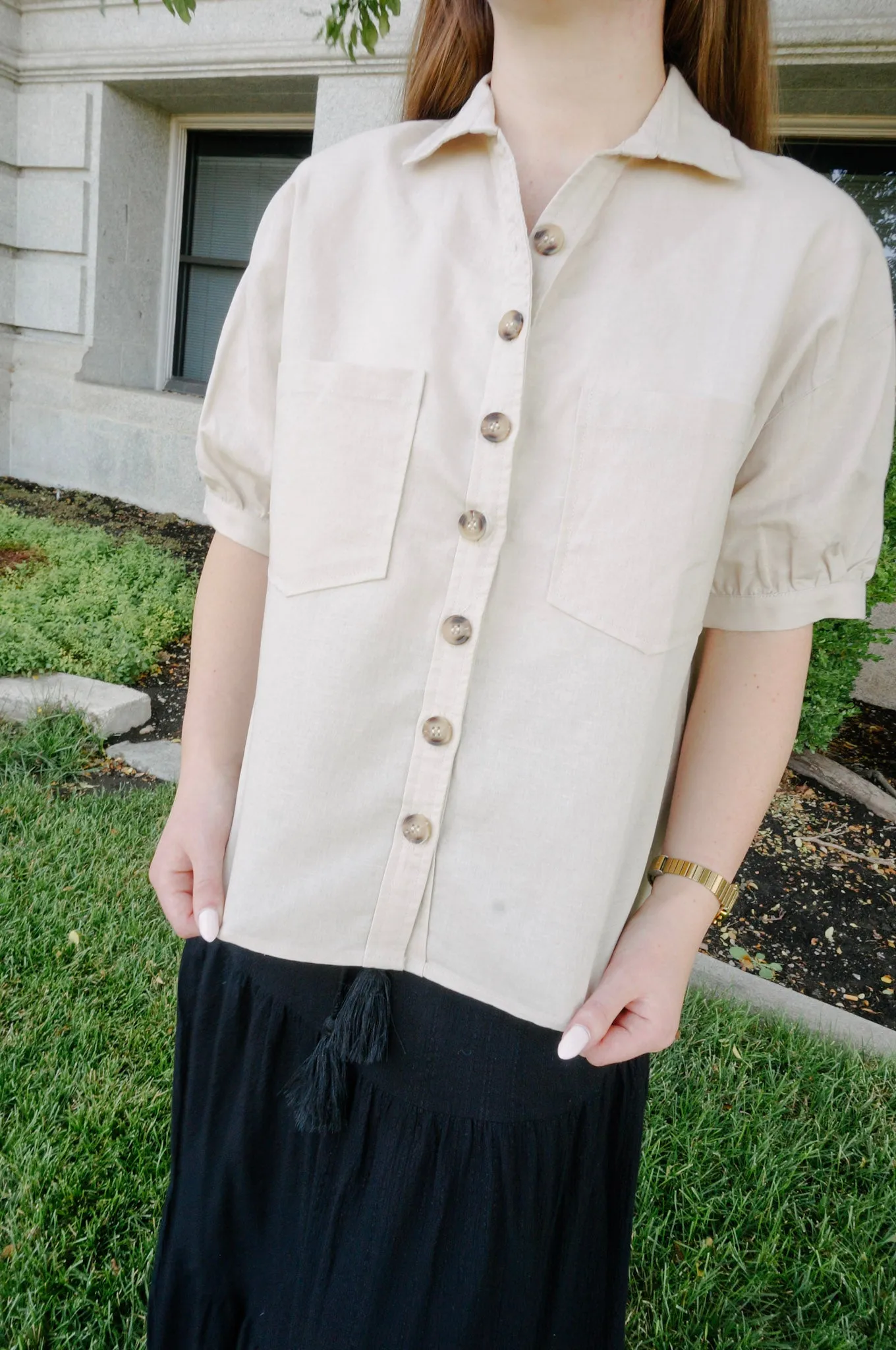 Faye Blouse EasyCareFabric