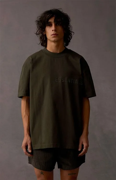Fear of God Essentials Tee Off Black
