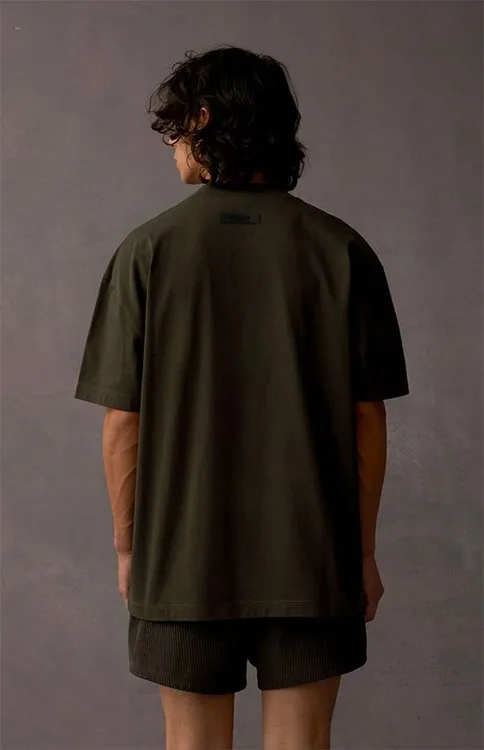 Fear of God Essentials Tee Off Black